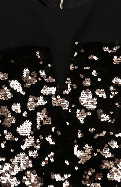 Платье BALMAIN черного цвета по цене 69950 руб., арт. BV1C61, фото 3 Платье BALMAIN, арт. BV1C61, фото 3