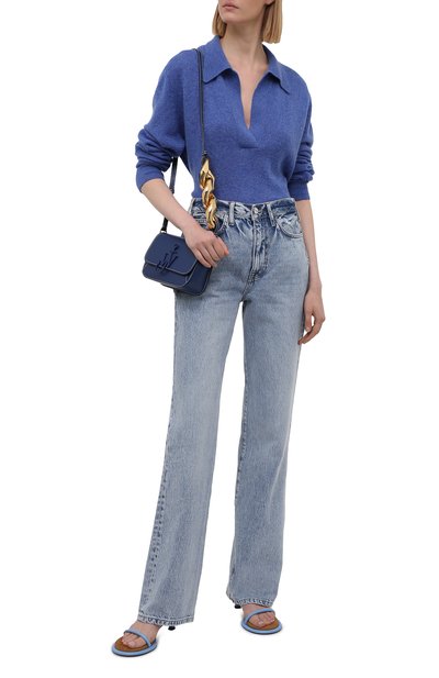 Джинсы FRAME DENIM голубого цвета по цене 27750 руб., арт. LJN385, фото 2 Джинсы FRAME DENIM, арт. LJN385, фото 2