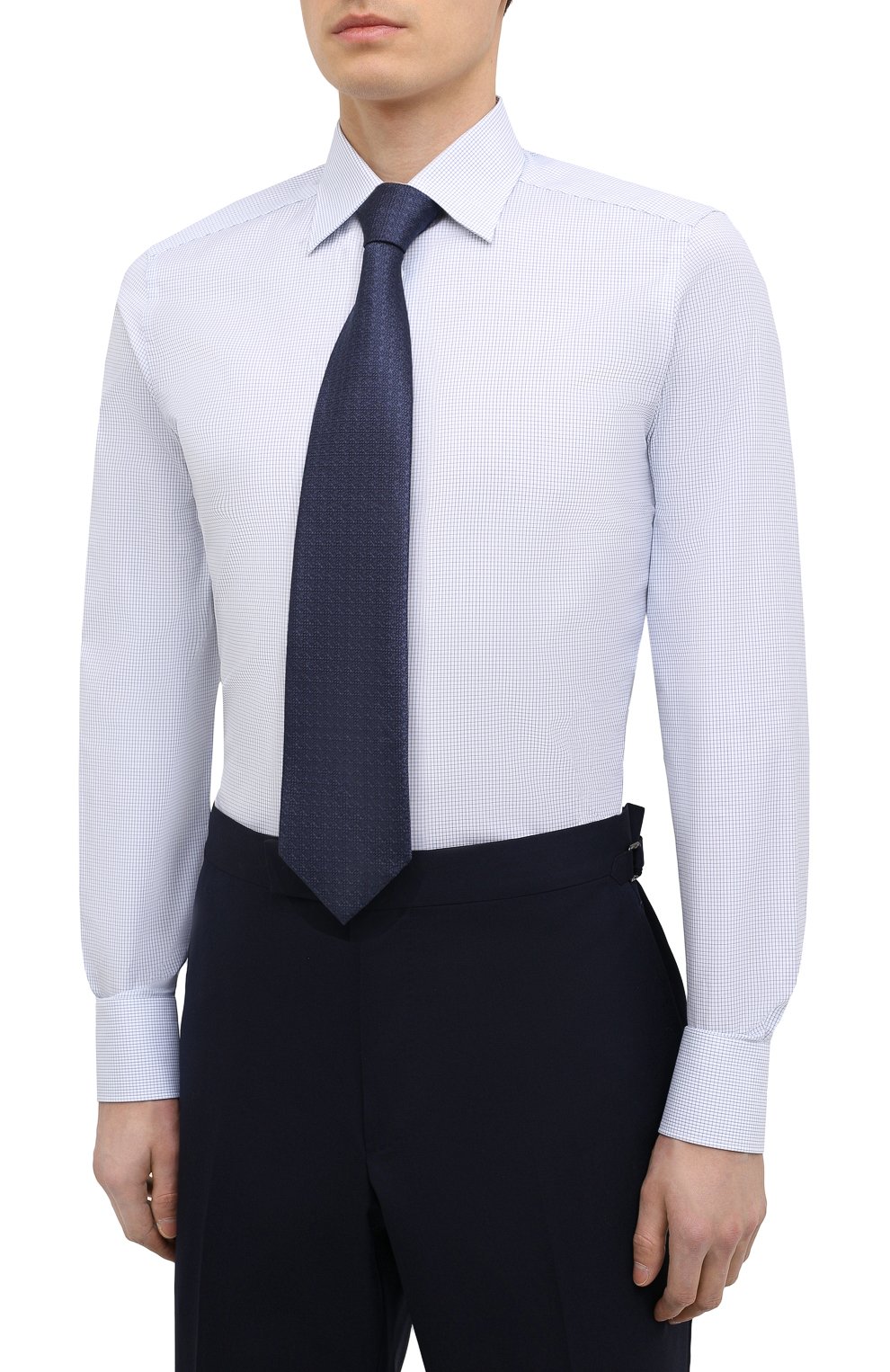 Хлопковая сорочка ZEGNA, арт. 901028/9MS0PA, фото 4