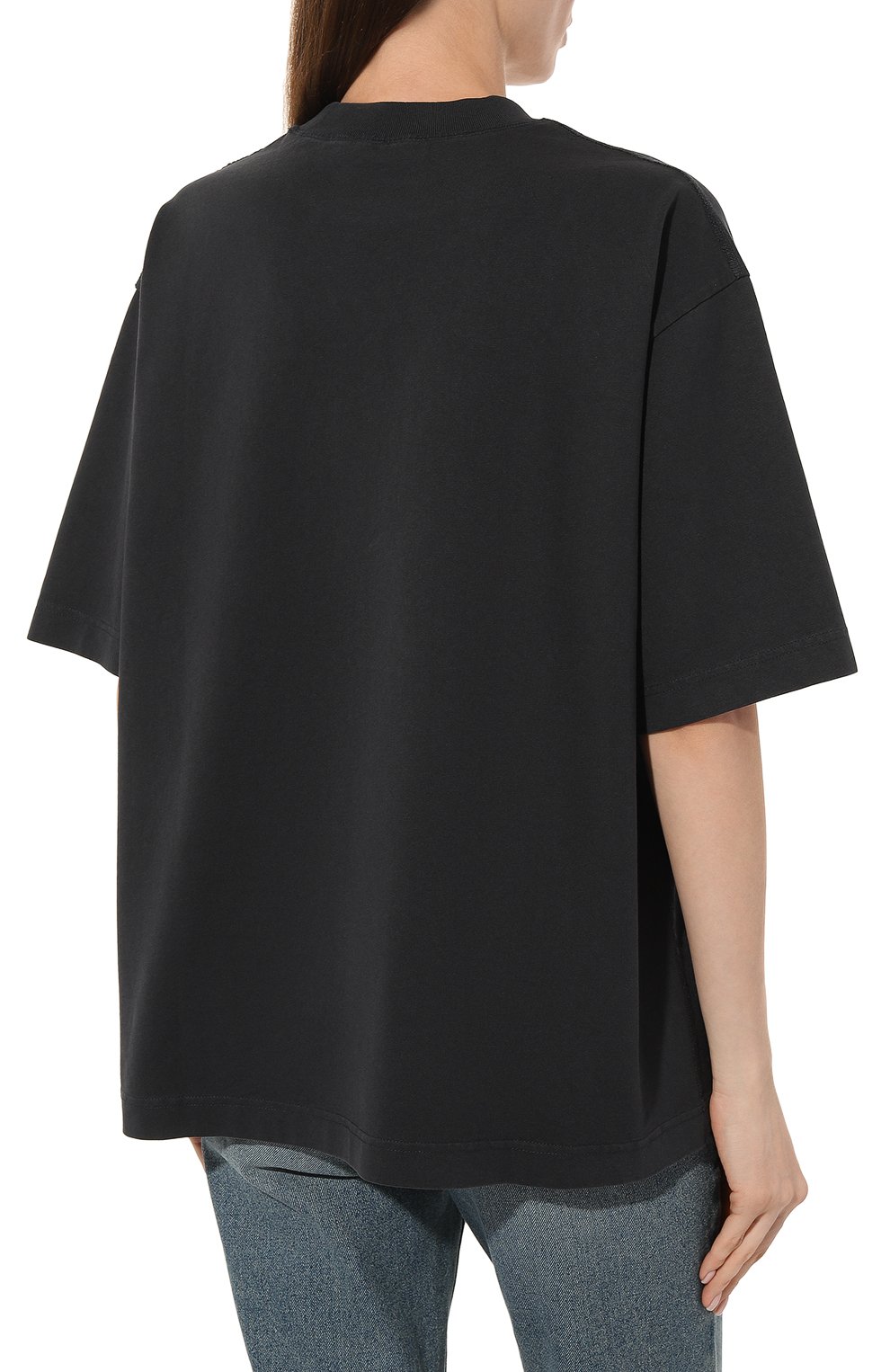 Хлопковая футболка ACNE STUDIOS, арт. FN-MN-TSHI000353900, фото 4