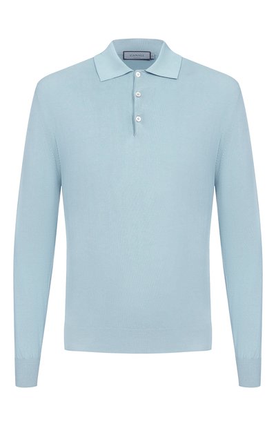 Мужская хлопковое поло CANALI, арт. C0017/MK02459