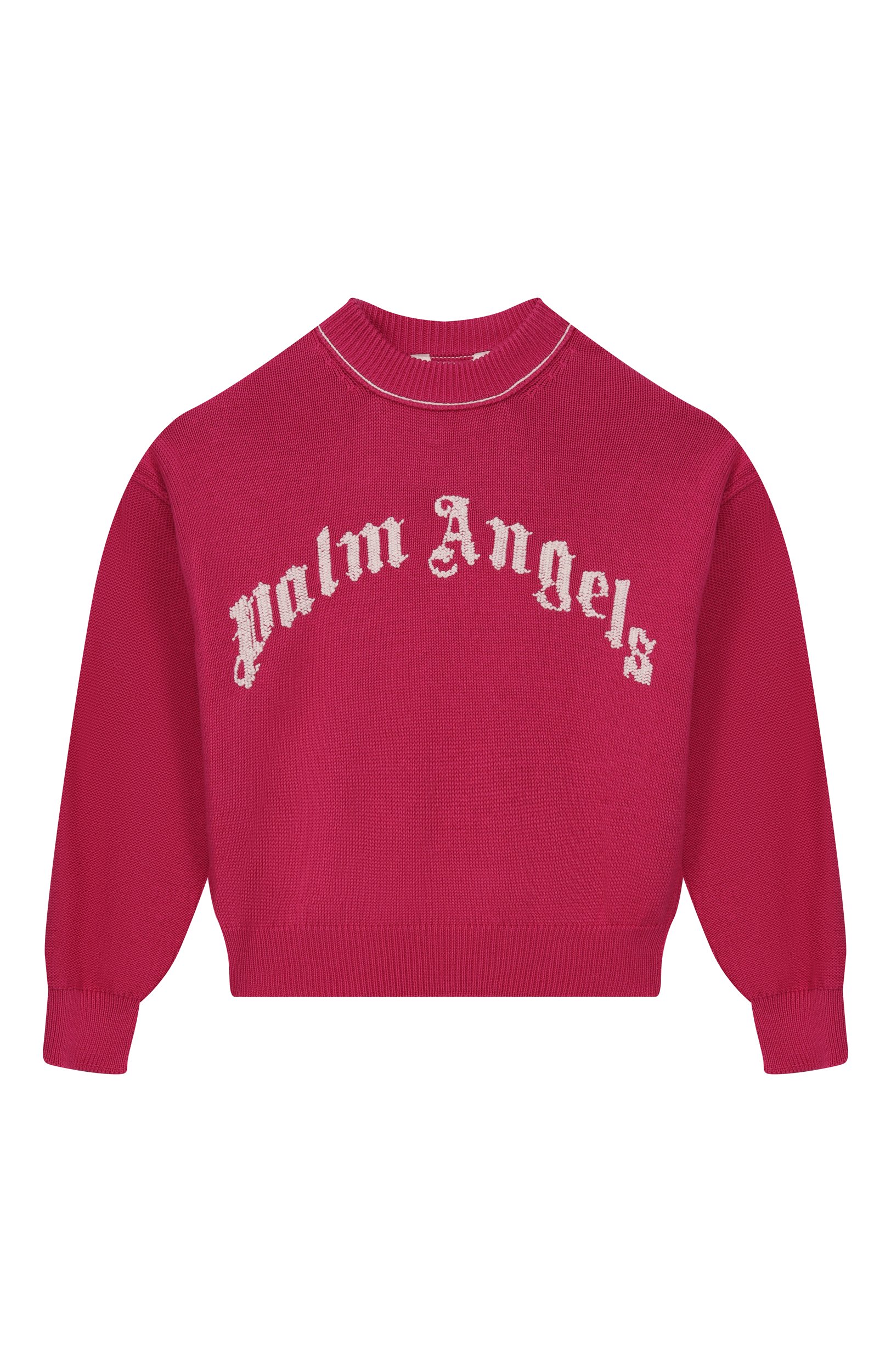 Свитер из хлопка и шерсти PALM ANGELS, арт. F6PAJGJP155, фото 1