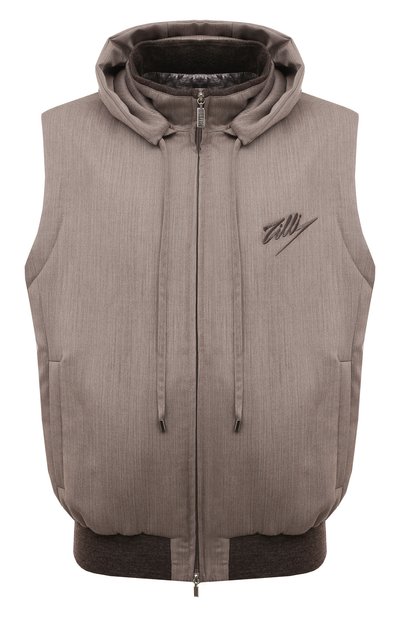 Мужской шерстяной жилет ZILLI, арт. GIL01AZS66036ZS000001