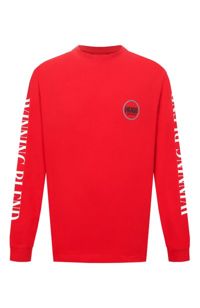 Хлопковый лонгслив HUGO, арт. 50531250, фото 1