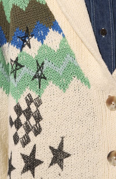 Кардиган из хлопка и вискозы MOTHER, арт. 81086-1332, фото 5