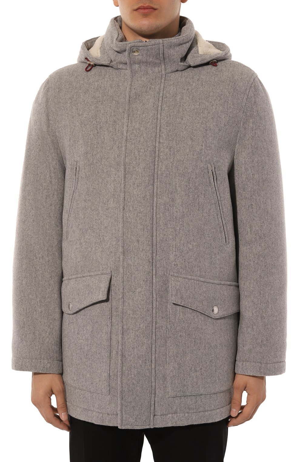 Утепленная куртка с подкладкой из овчины BRUNELLO CUCINELLI, арт. MT4976890, фото 3