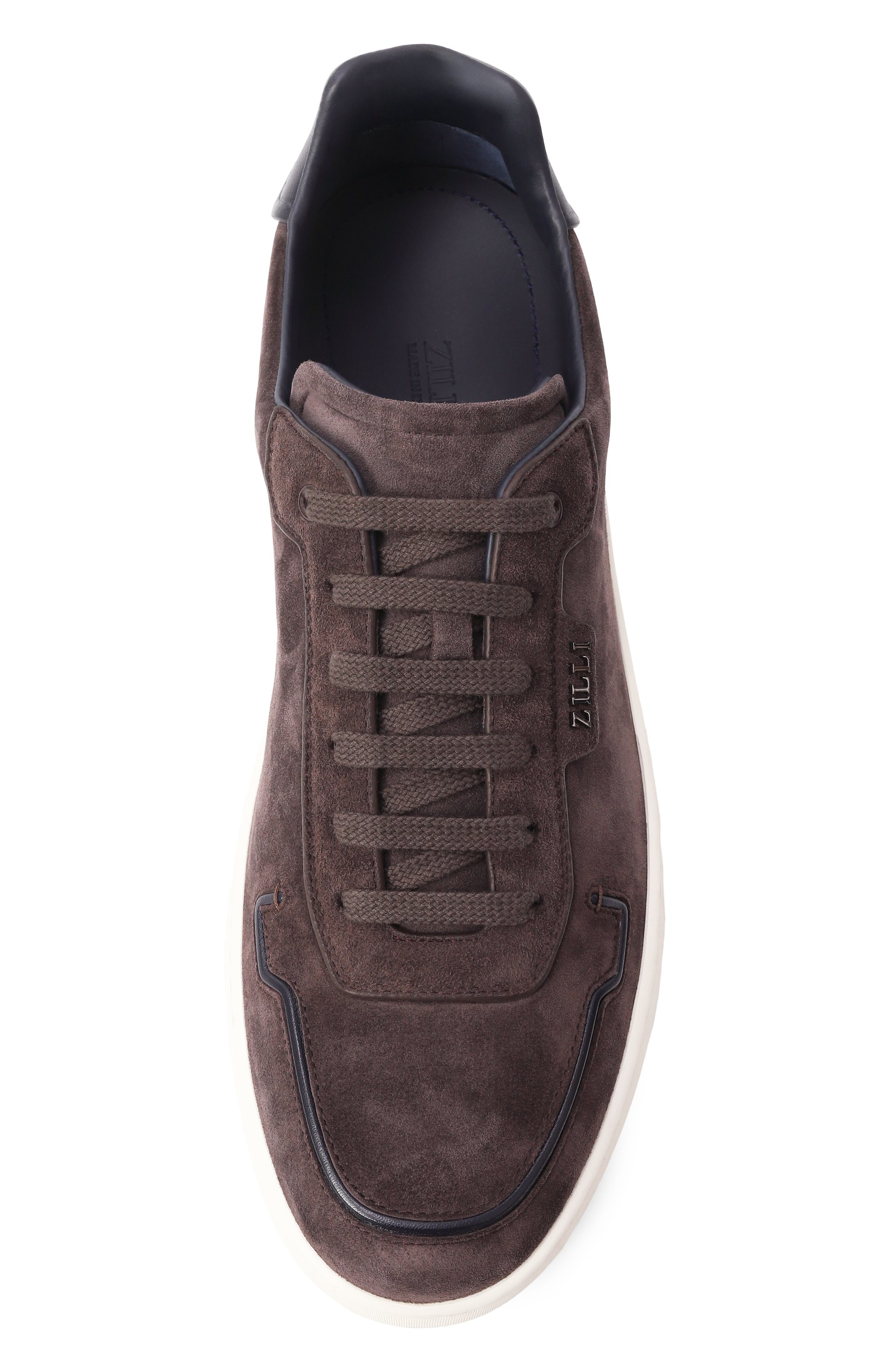 Замшевые кеды ZILLI, арт. H0137AM1103VTPU01, фото 6