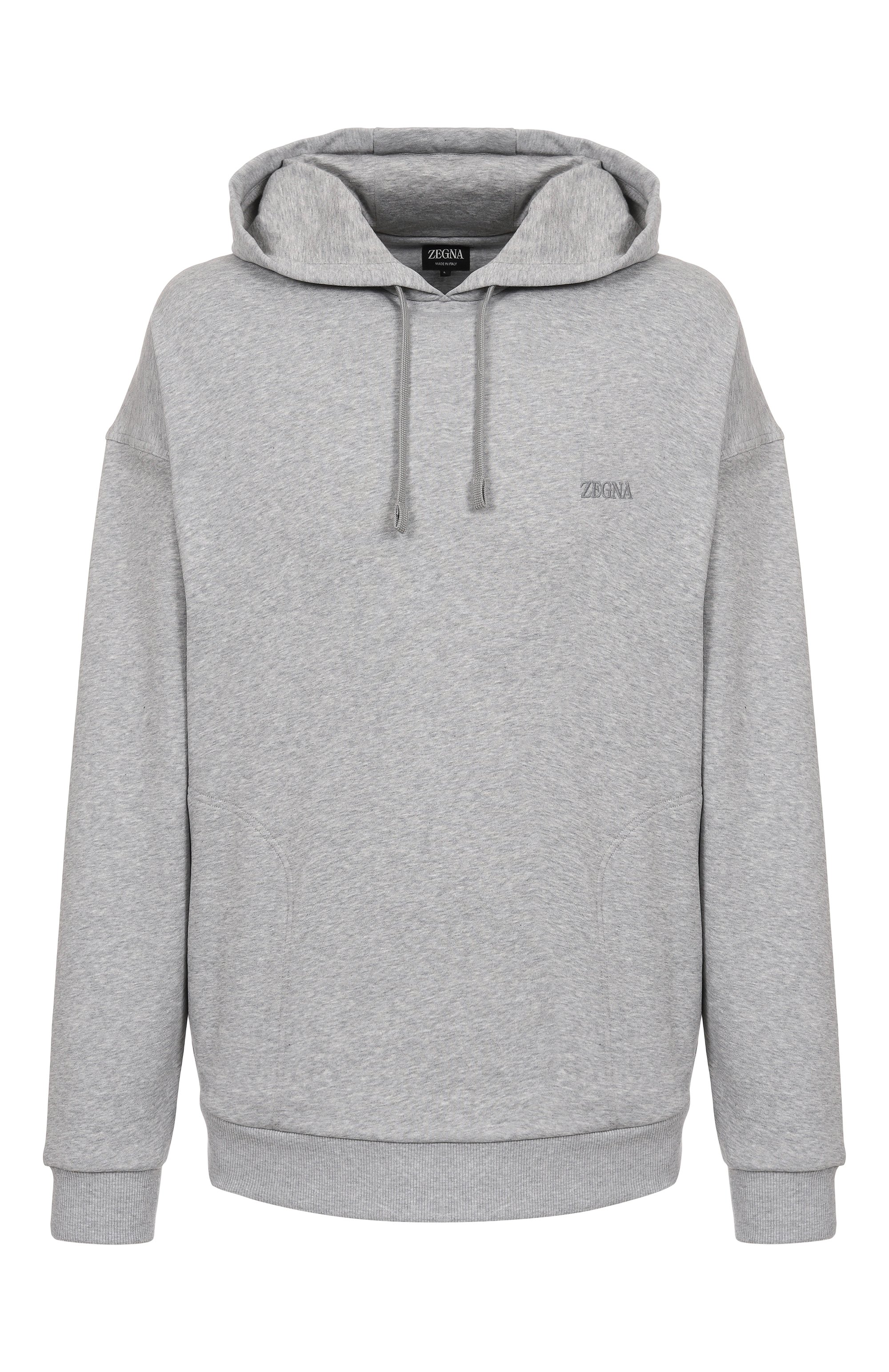 Хлопковое худи ZEGNA, арт. N6MH0/194, фото 1