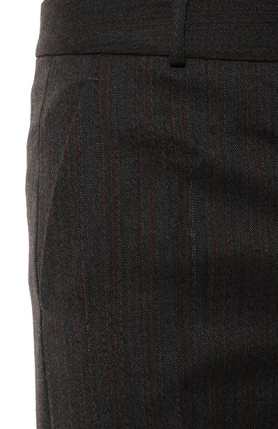 Шерстяные брюки VALENTINO, арт. 5V3RBL50A7S, фото 5