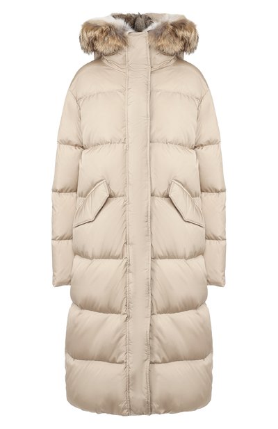 Пуховик с меховой отделкой капюшона LEMPELIUS, арт. 3000/242RC, фото 1