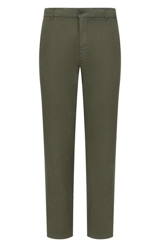 Брюки изо льна и хлопка Bogner 18417335 Зелёный 18417335