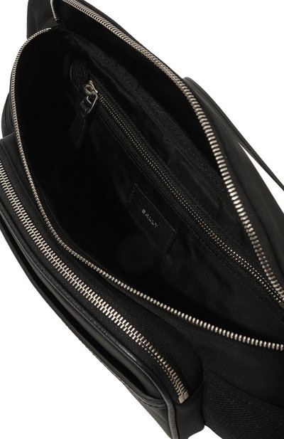 Поясная сумка BALLY черного цвета по цене 52750 руб., арт. MAS01W/NY223, фото 5 Поясная сумка BALLY, арт. MAS01W/NY223, фото 5