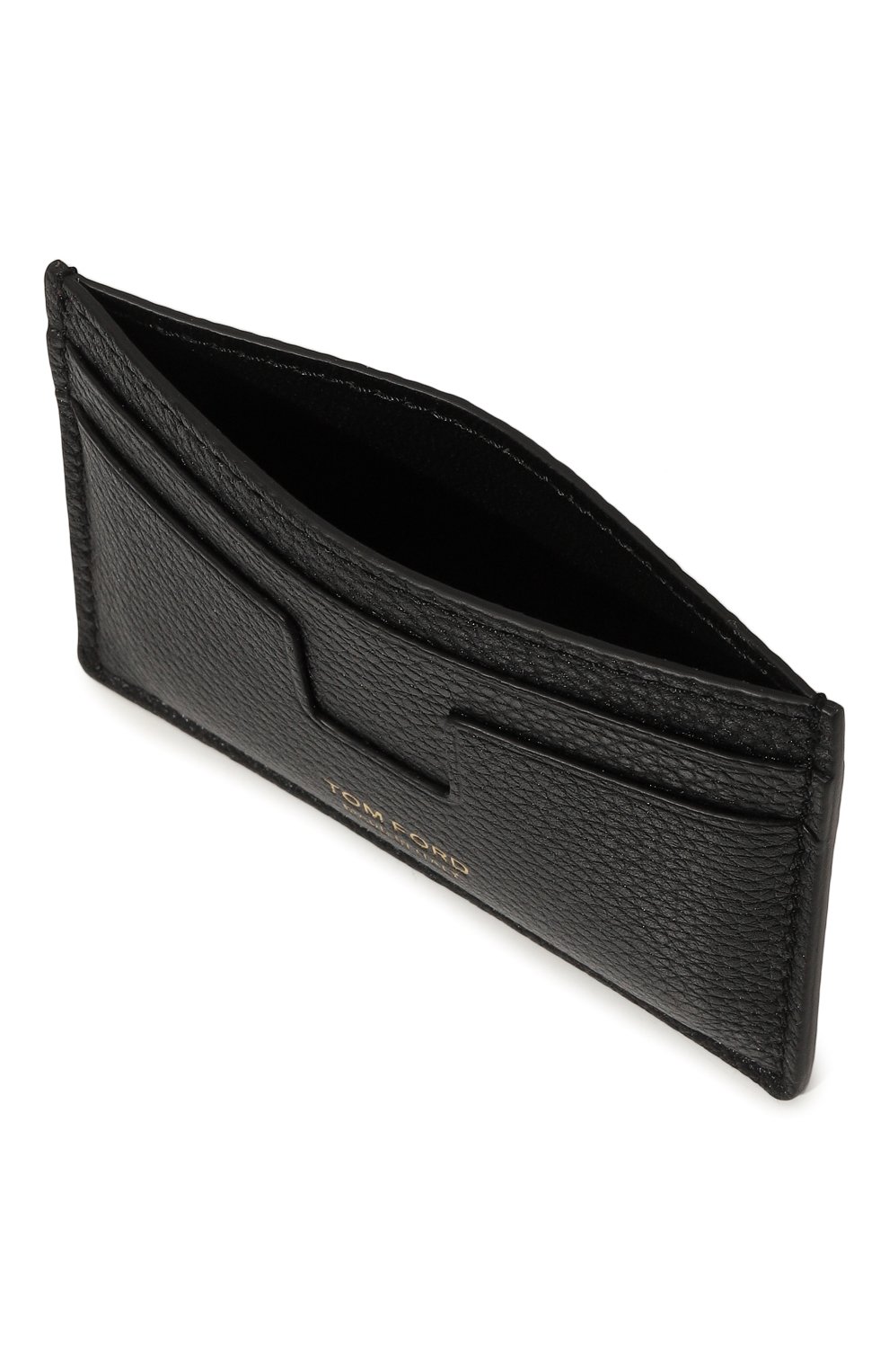 Кожаный футляр для кредитных карт TOM FORD черного цвета по цене 36200 руб., арт. Y0232/LCL326G, фото 3 Кожаный футляр для кредитных карт TOM FORD, арт. Y0232/LCL326G, фото 3