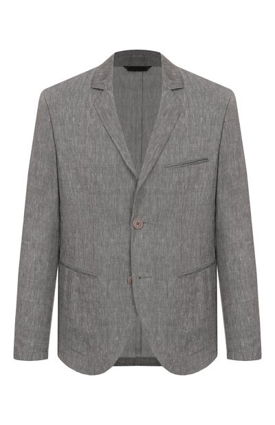 Мужской пиджак изо льна и шерсти GIORGIO ARMANI, арт. GM001564/TE14457