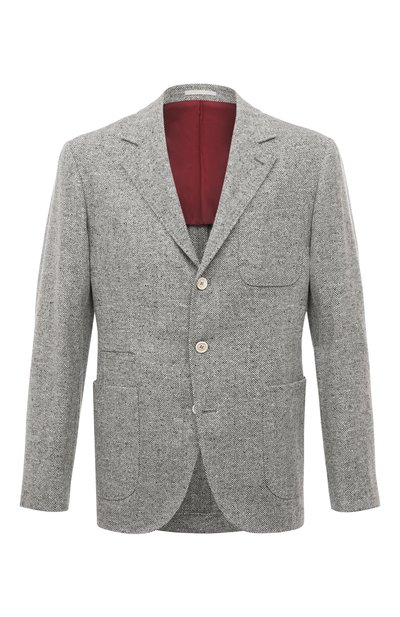 Шерстяной пиджак BRUNELLO CUCINELLI, арт. MQ4237BND, фото 1