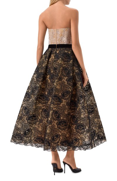 Платье ELIE SAAB черно-белого цвета по цене 515000 руб., арт. D1509NF26/LA011, фото 3 Платье ELIE SAAB, арт. D1509NF26/LA011, фото 3