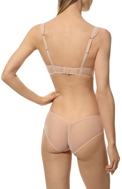 Трусы-слипы CHANTAL THOMASS бежевого цвета по цене 7750 руб., арт. T00450, фото 3 Трусы-слипы CHANTAL THOMASS, арт. T00450, фото 3