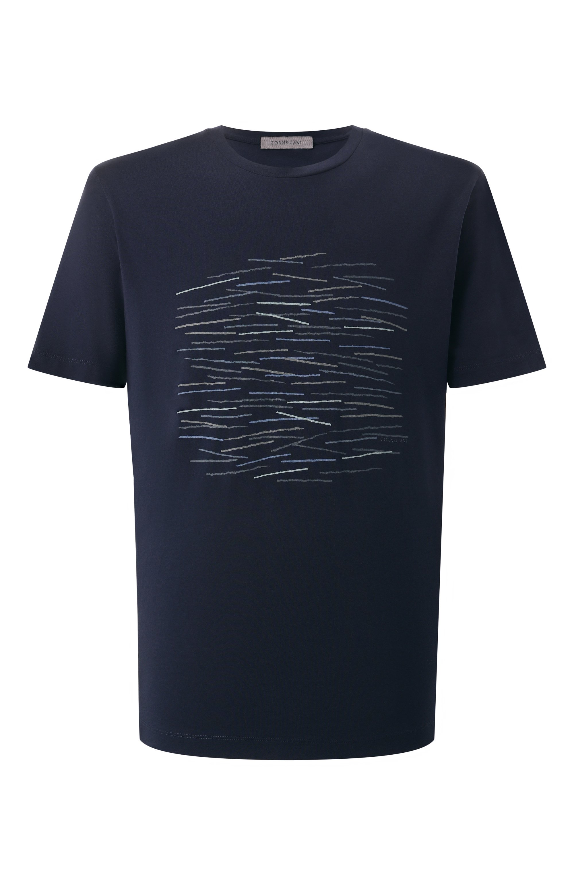 Хлопковая футболка CORNELIANI, арт. 25G585-2525063, фото 1