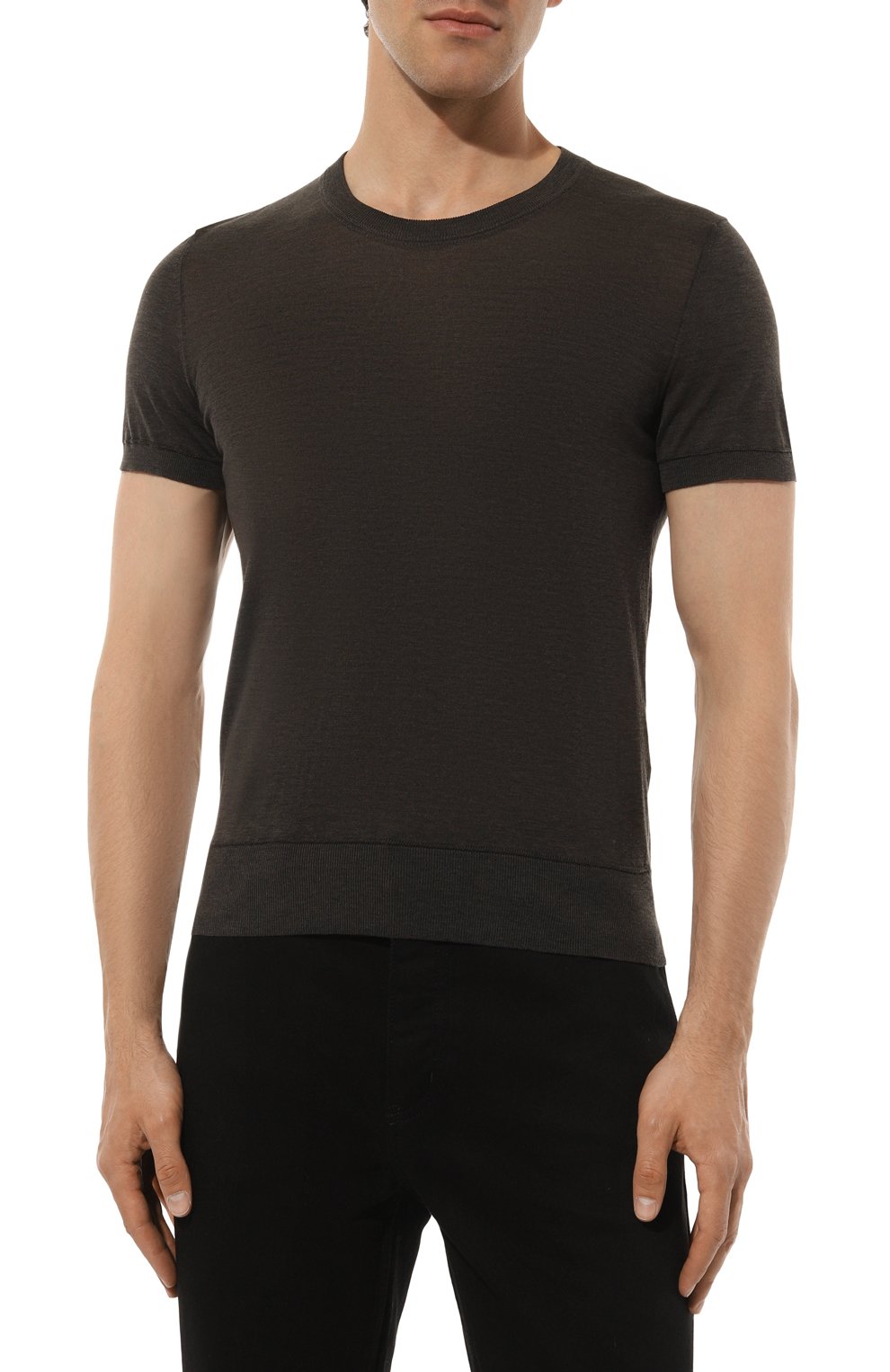 Джемпер из шелка и хлопка TOM FORD, арт. YMS002/KCS001, фото 3