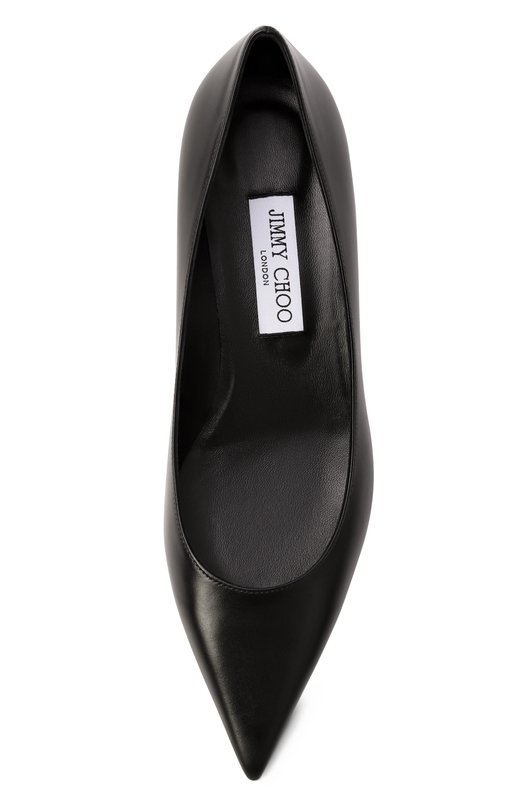 Кожаные туфли Amelia 35 Jimmy Choo AMELIA/CLF Чёрный  AMELIA/CLF Фото 6