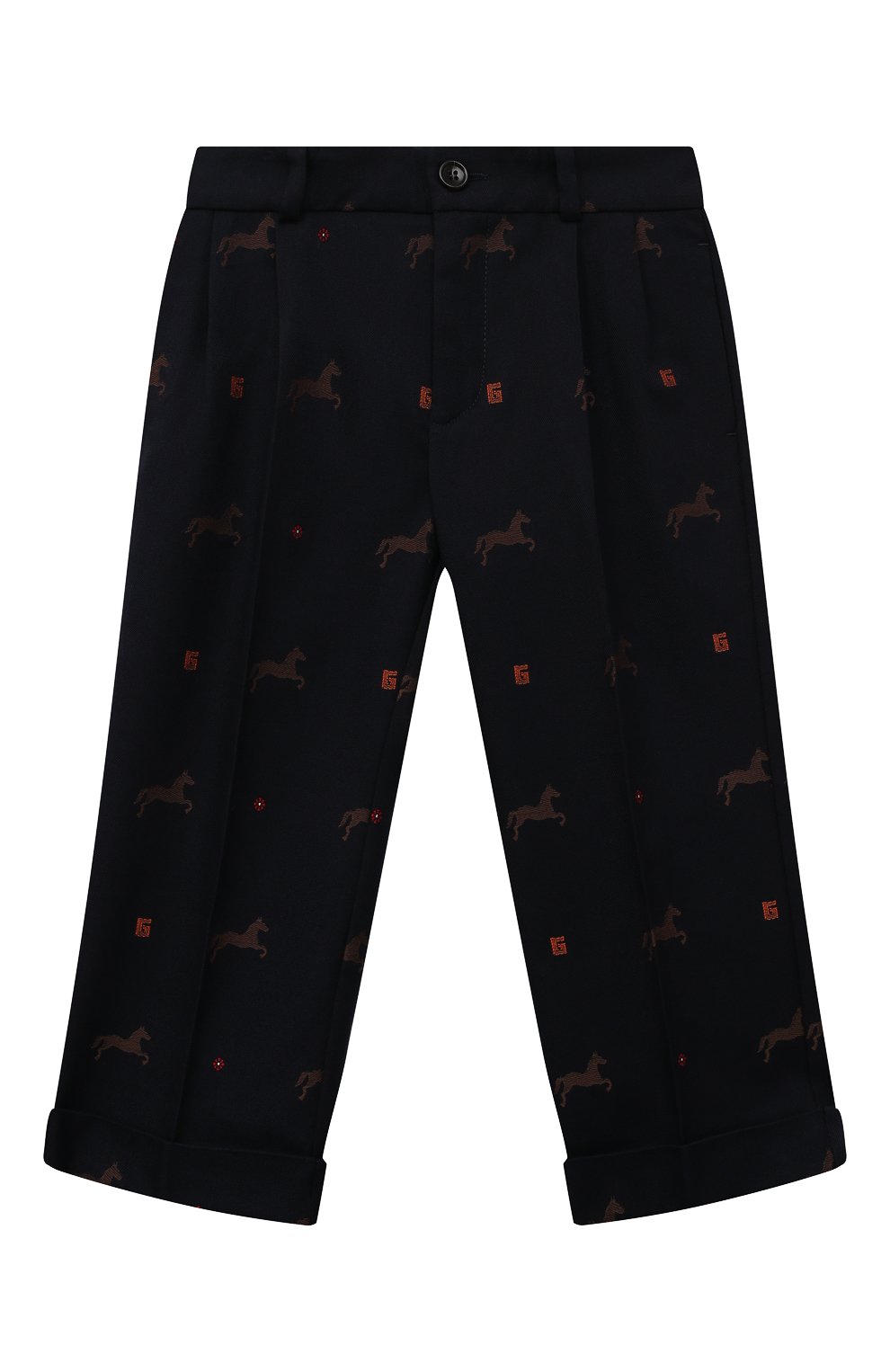 Хлопковые брюки GUCCI, арт. 569473 XWAEO, фото 1