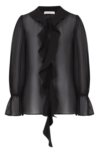 Женская шелковая блузка NINA RICCI, арт. 26PCT0021/SE1417