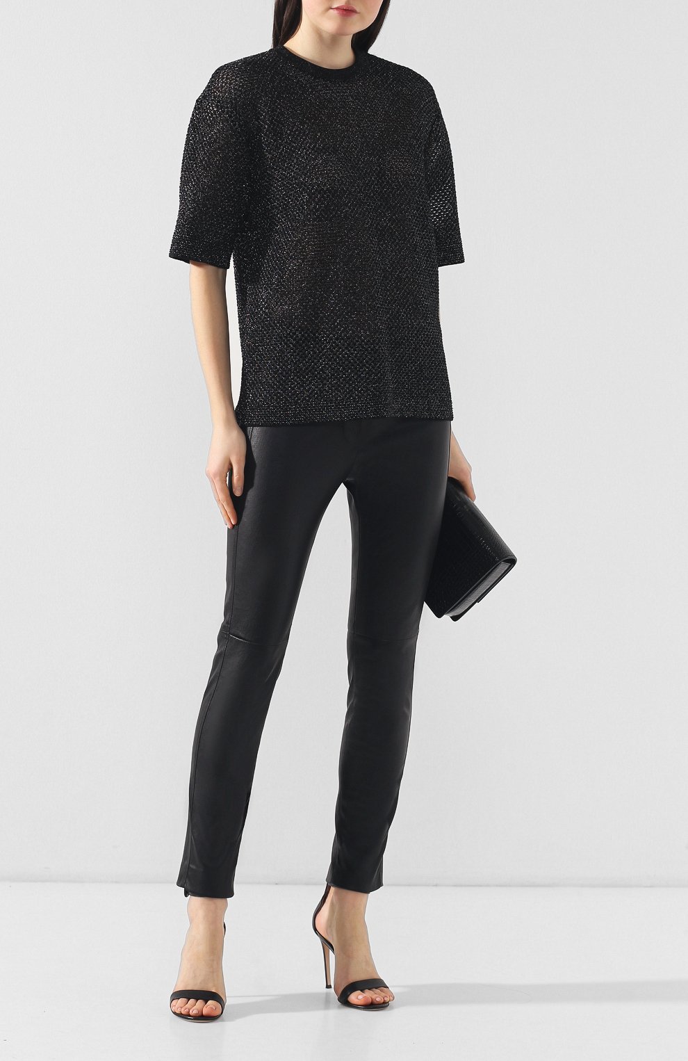 Пуловер из смеси хлопка и вискозы GIVENCHY, арт. BW905H4Z3T, фото 2