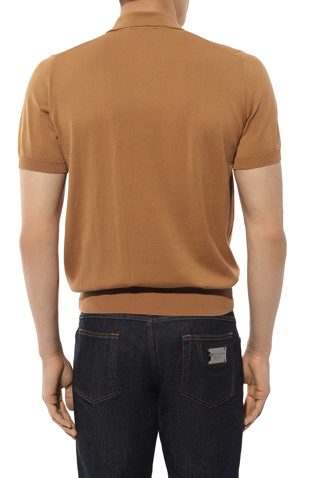 Хлопковое поло CANALI бежевого цвета по цене 39950 руб., арт. C0454/MK00145, фото 4 Хлопковое поло CANALI, арт. C0454/MK00145, фото 4