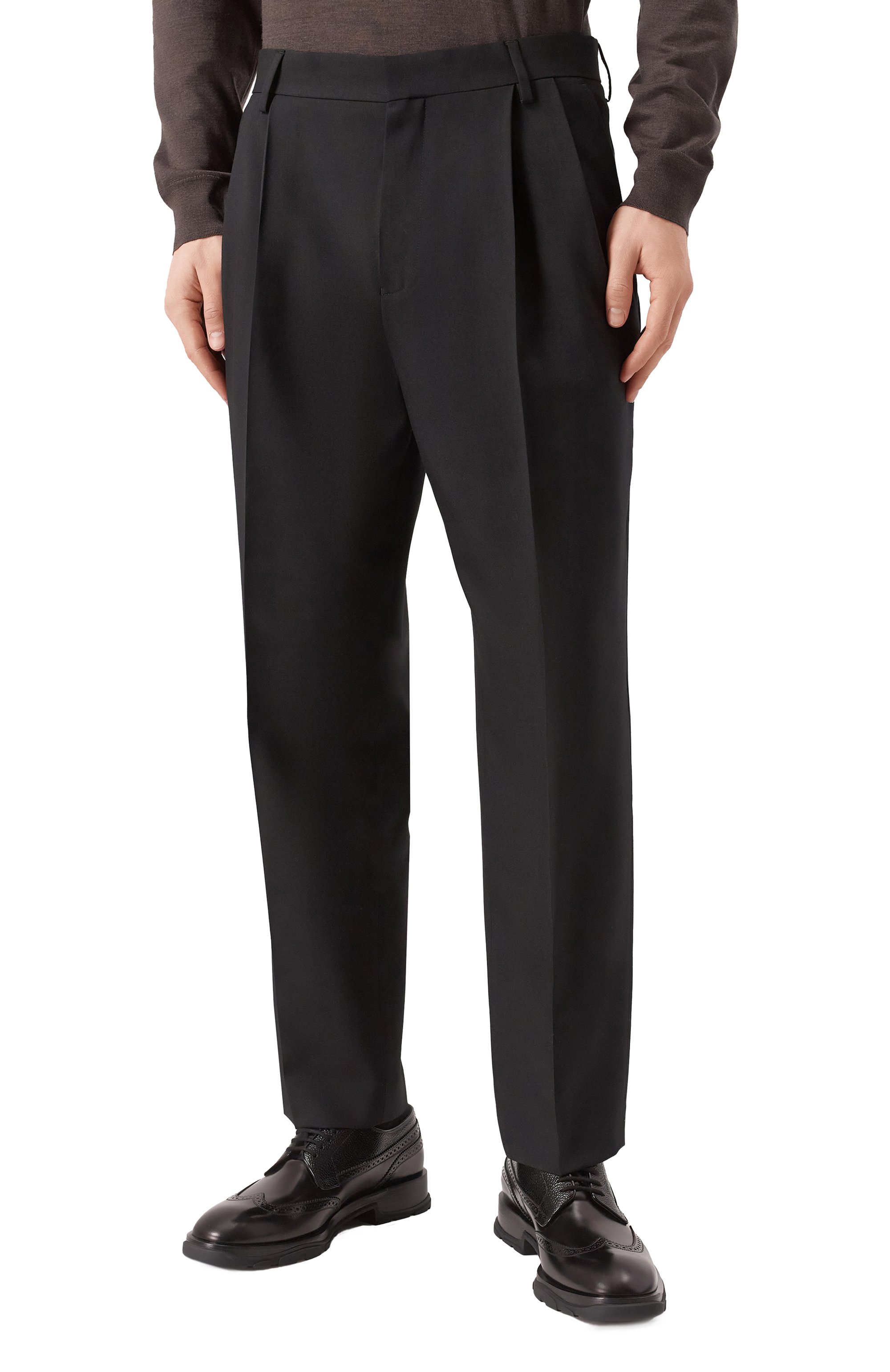 Шерстяные брюки DRIES VAN NOTEN, арт. 251-020902-1381, фото 3