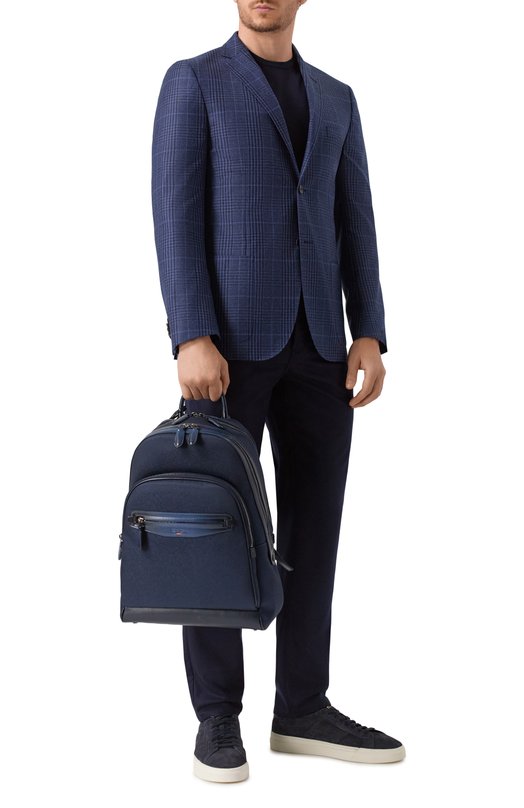 Рюкзак Santoni UITGA2784TR-GNDS Синий  UITGA2784TR-GNDS Фото 7