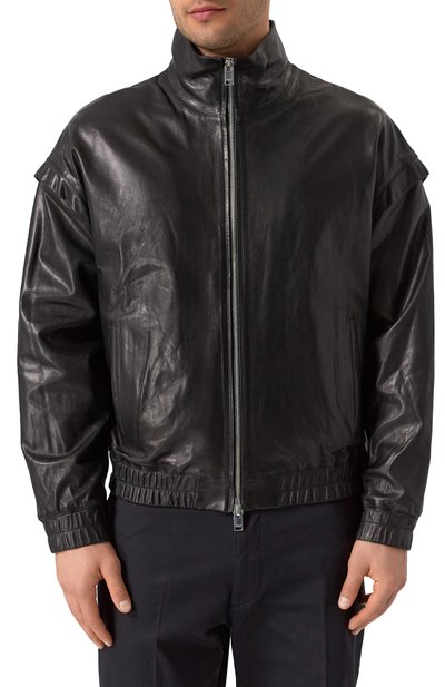 Кожаный бомбер JACOB LEE, арт. MLJ009SS25B, фото 3