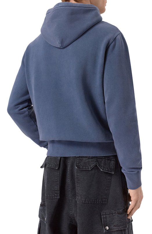 Хлопковое худи MC2 Saint Barth TRI0001-00898I/TRIBECA Синий  TRI0001-00898I/TRIBECA Фото 4