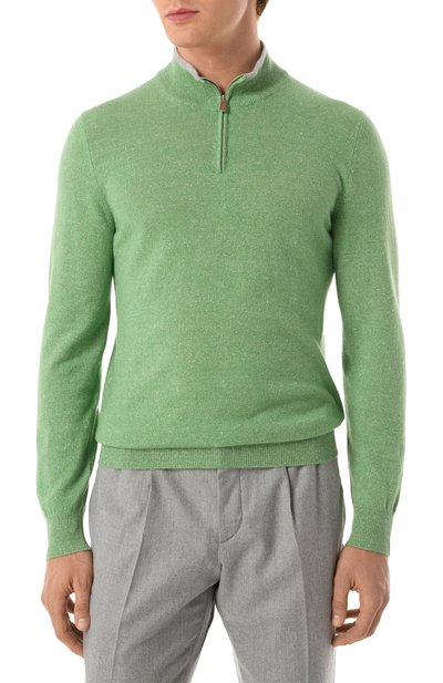 Джемпер из кашемира и льна FEDELI, арт. 8UE05605T, фото 3