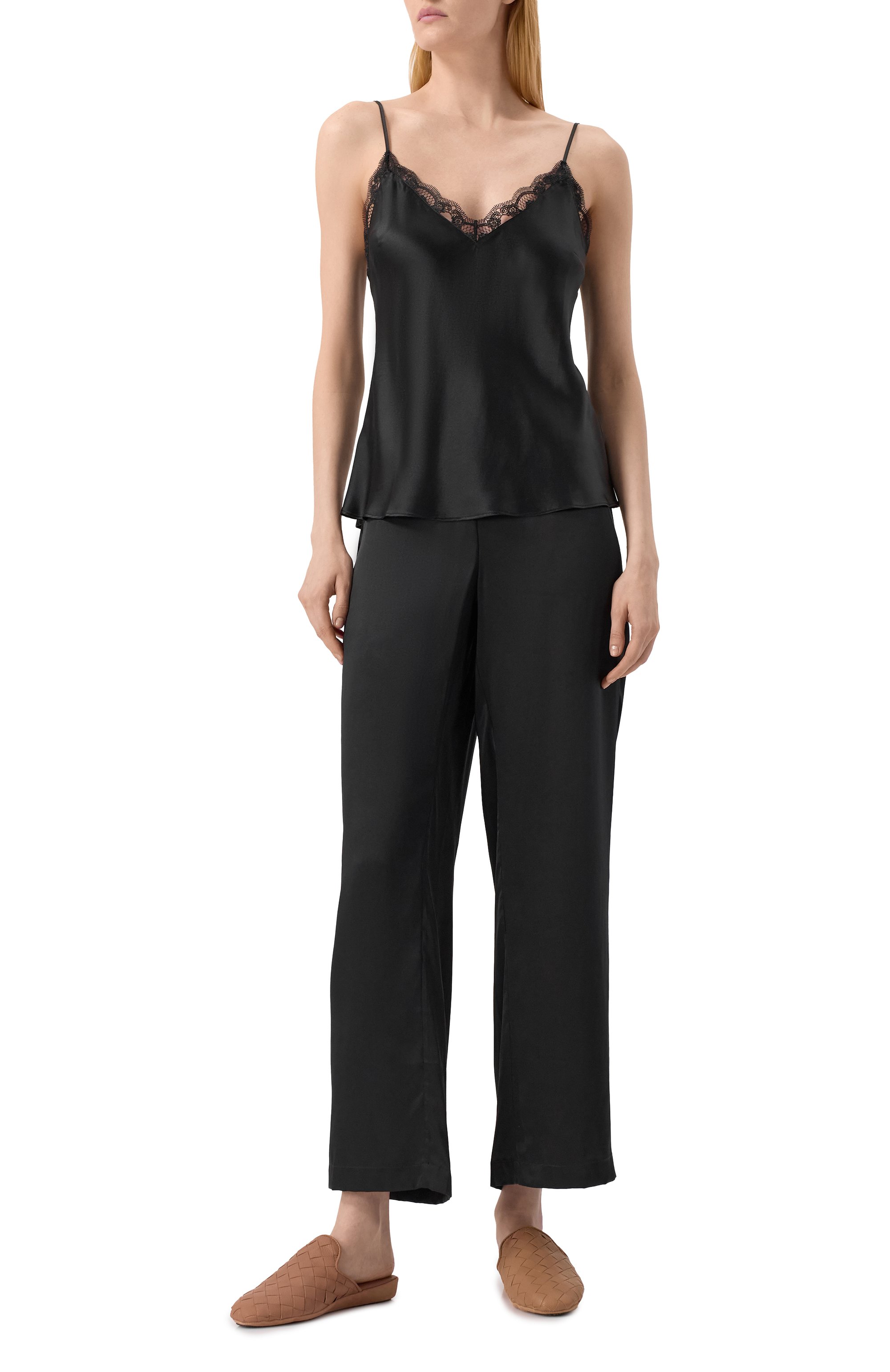 Шелковые брюки SIMONE PERELE, арт. 1F8660, фото 2