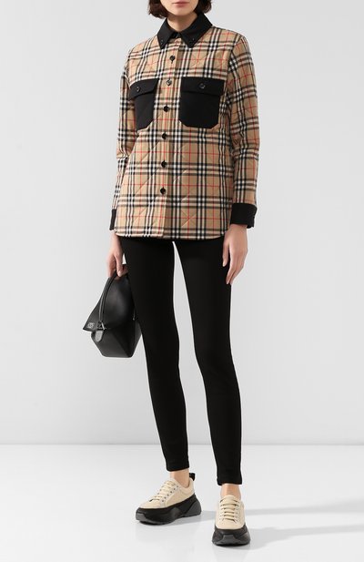 Шерстяная куртка crossford BURBERRY бежевого цвета по цене 99500 руб., арт. 8020383, фото 2 Шерстяная куртка crossford BURBERRY, арт. 8020383, фото 2