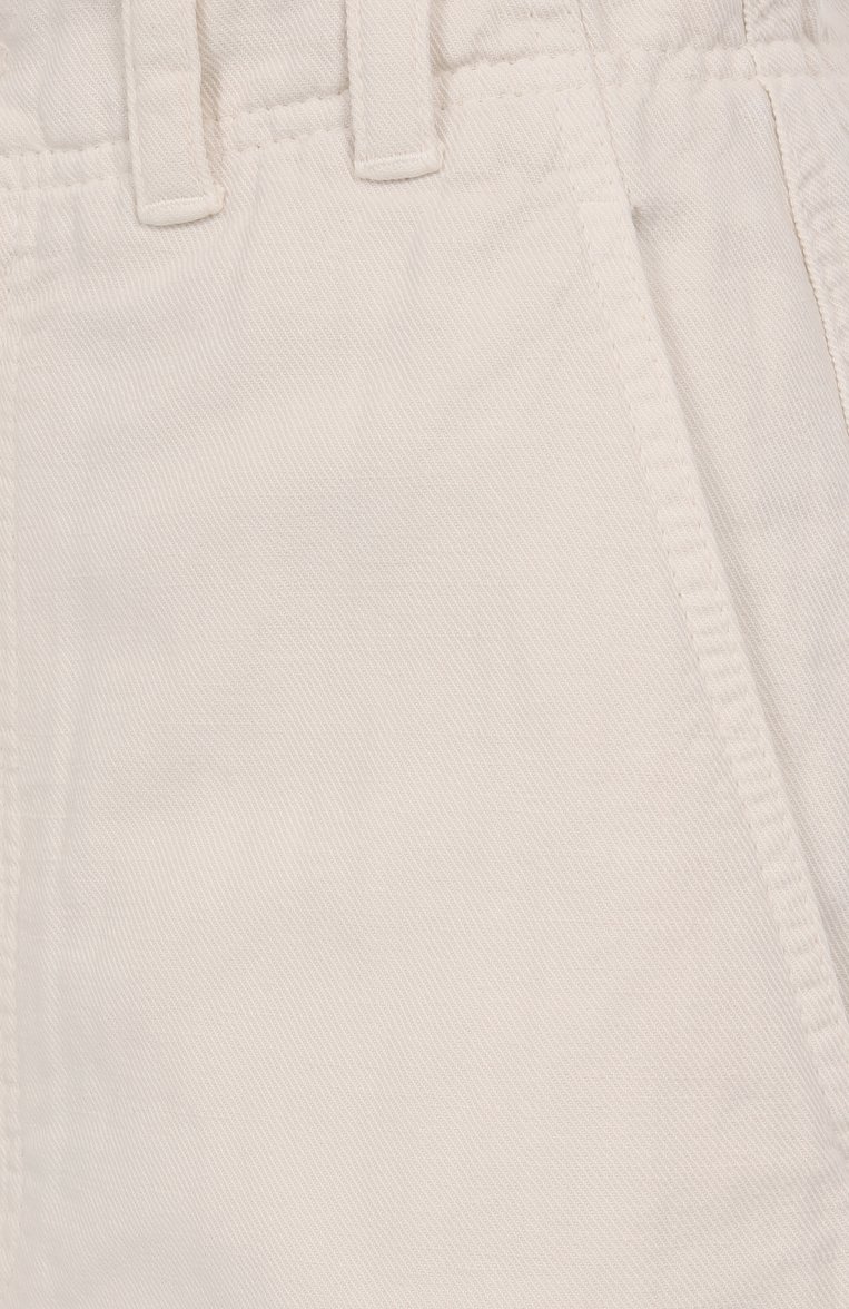 Женская юбка из хлопка и льна BRUNELLO CUCINELLI кремового цвета, арт. ML996G3822 | Фото 6 (Материал внешн�ий: Хлопок, Лен; Длина Ж (юбки, платья, шорты): Макси; Стили: Кэжуэл; Женское Кросс-КТ: Юбка-карандаш; Автоматизация ТО: Проставлено; Автоматизация состава: Проставлено)