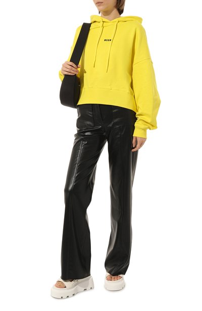 Хлопковое худи MSGM, арт. 3442MDM509/237000, фото 2