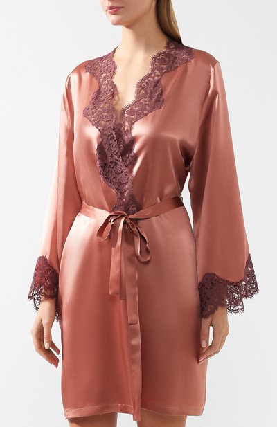 Шелковый халат MARJOLAINE, арт. 3FLA2001_2433, фото 3