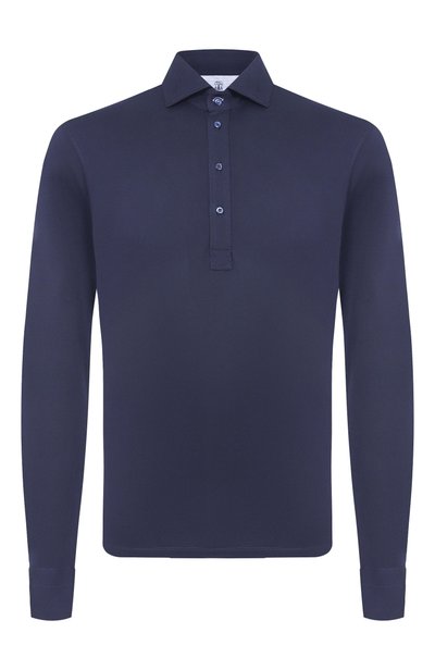 Мужское поло из шелка и хлопка BRUNELLO CUCINELLI, арт. MH8363914W
