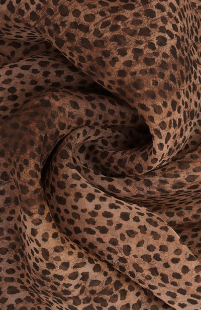 Шелковый палантин SAINT LAURENT, арт. 863545/3Y035, фото 3