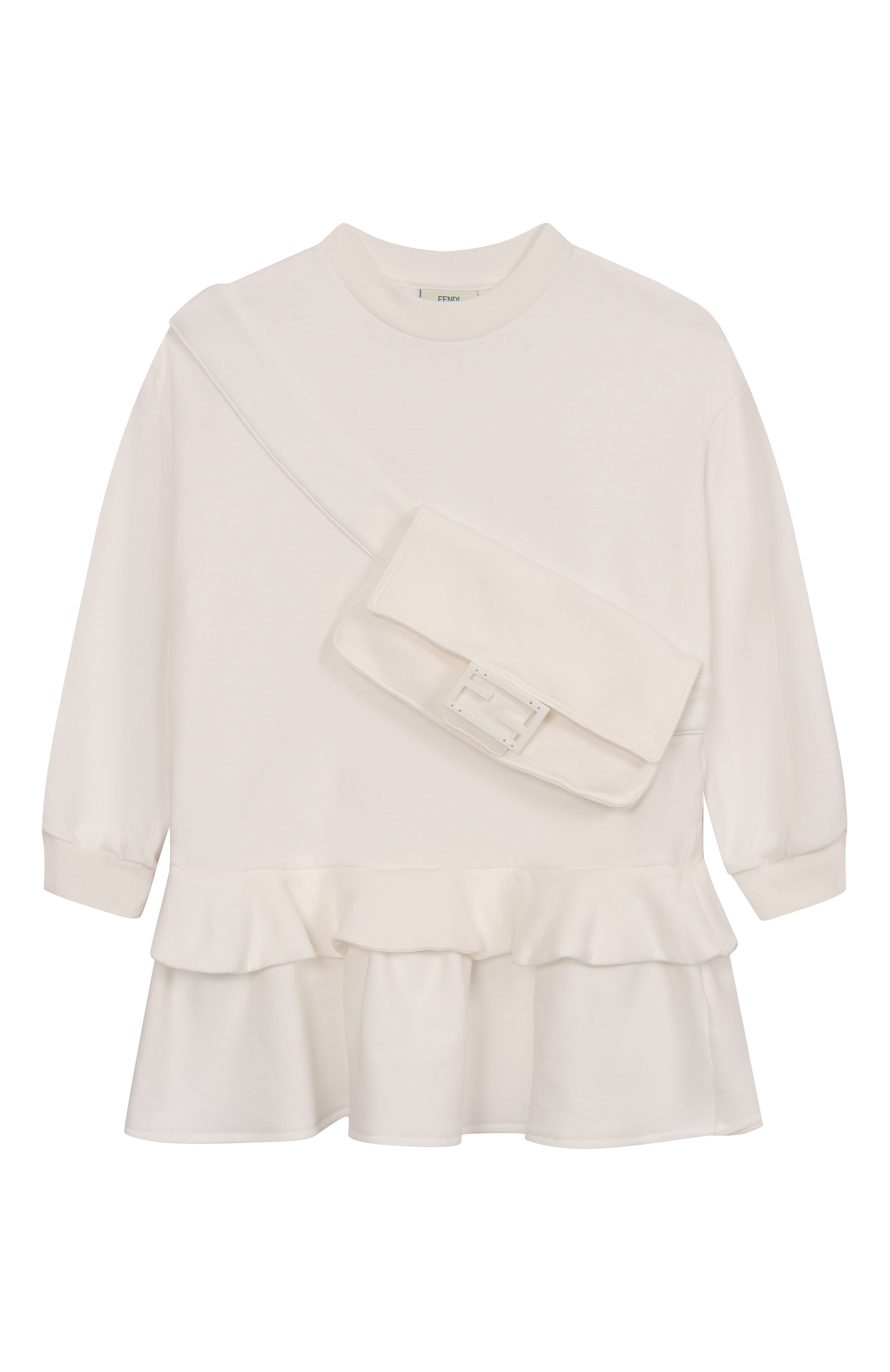 Хлопковое платье FENDI, арт. JFB629/5V0, фото 1