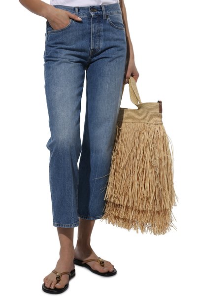 Комбинированные шлепанцы loewe x paula's ibiza LOEWE, арт. L616465X09, фото 3