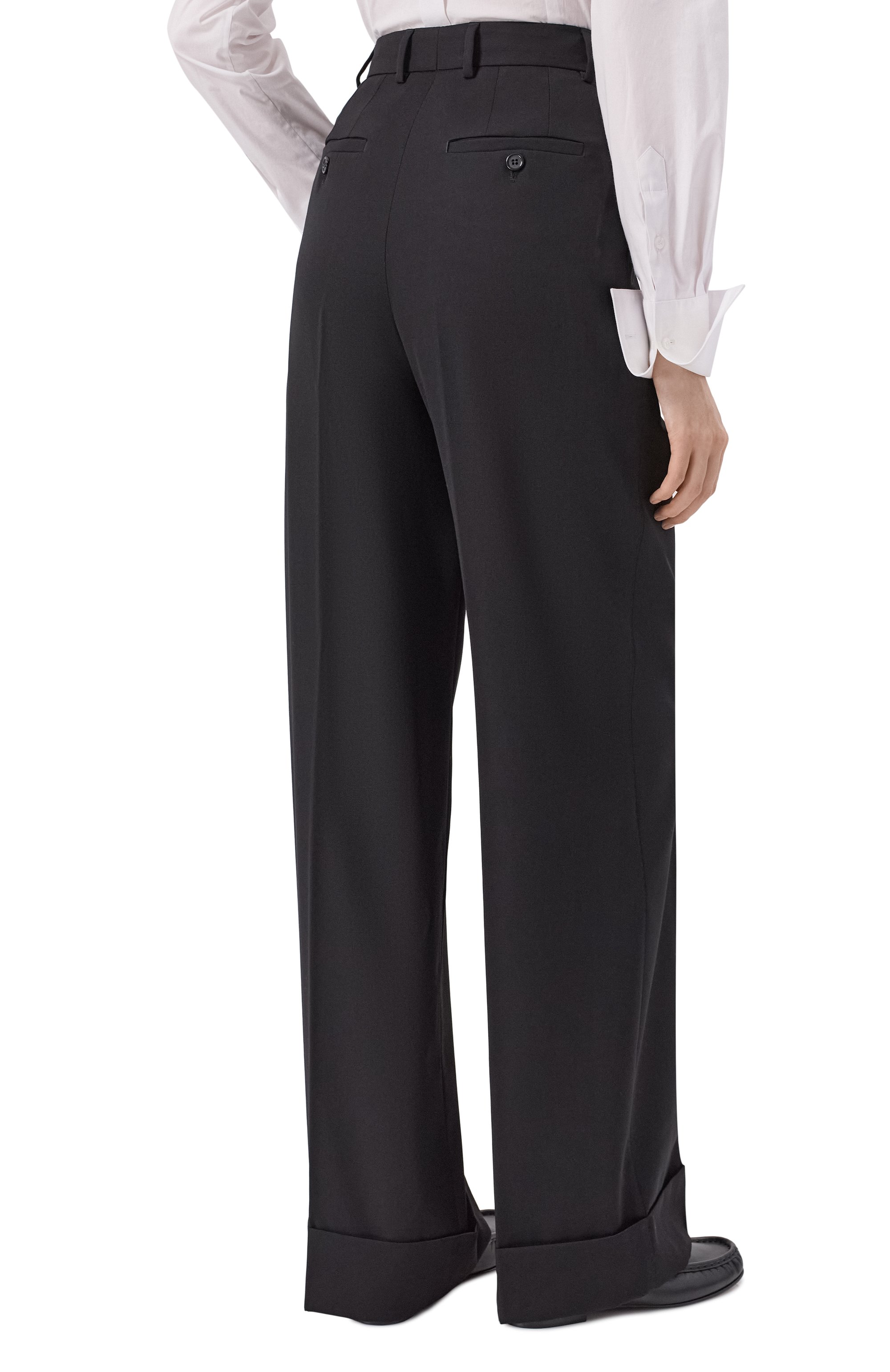 Шерстяные брюки DOLCE & GABBANA, арт. FTBM0T/FU20W, фото 4