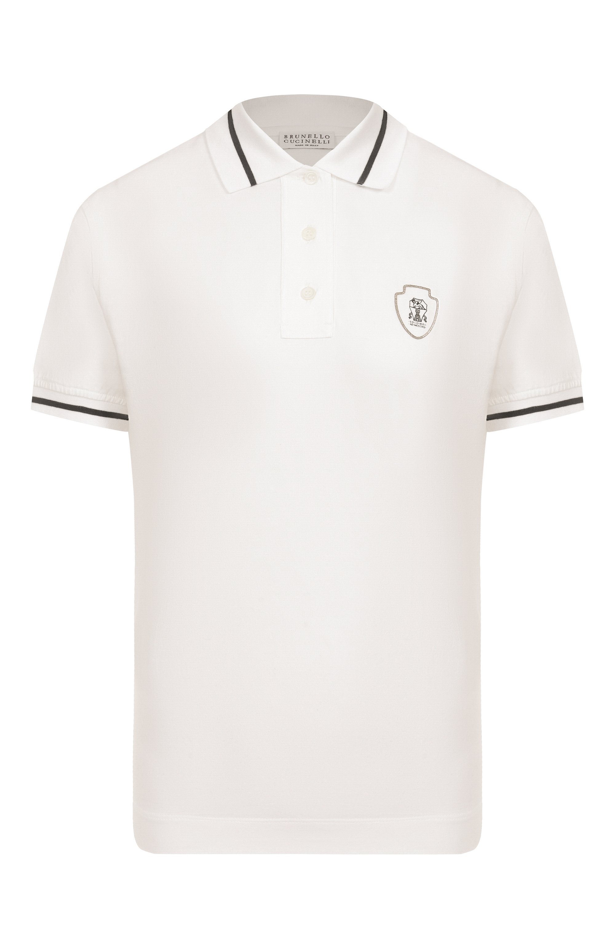 Хлопковое поло BRUNELLO CUCINELLI, арт. M0T81VD125, фото 1