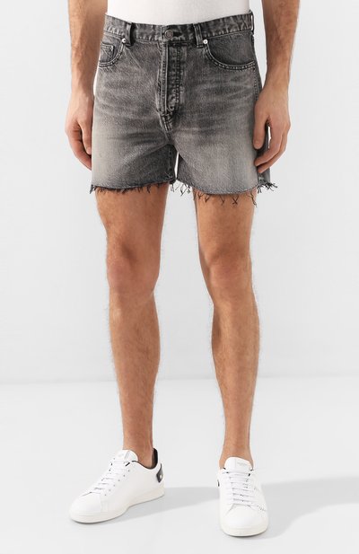 Джинсовые шорты SAINT LAURENT, арт. 601476/Y8990, фото 3