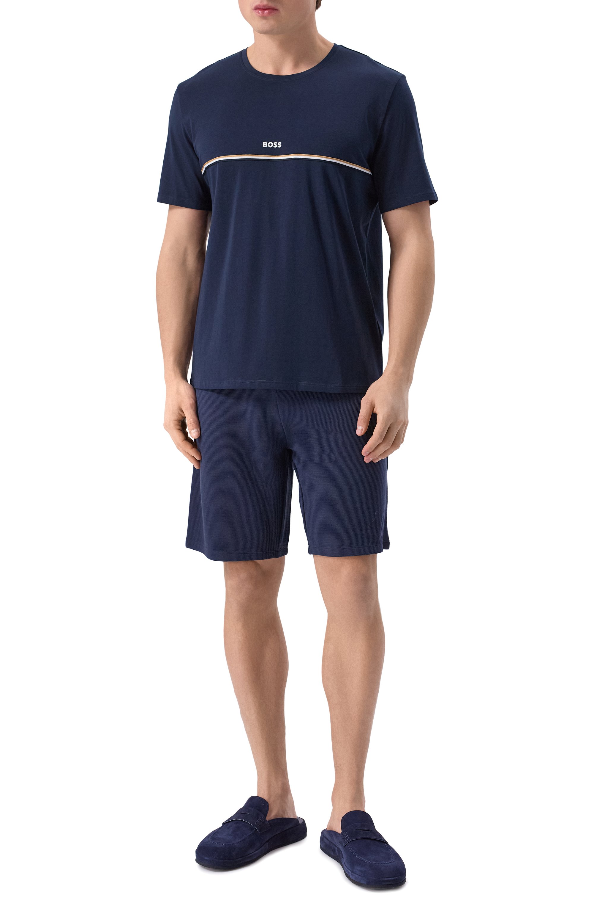 Хлопковая футболка BOSS, арт. 50515395, фото 2