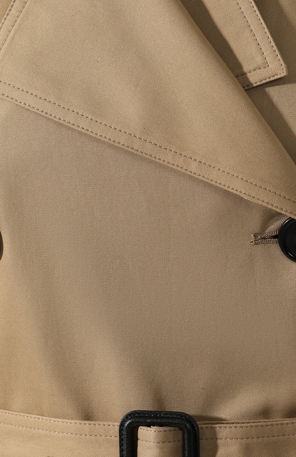 Хлопковый тренч SAINT LAURENT бежевого цвета по цене 331500 руб., арт. 613224/Y3A99, фото 5 Хлопковый тренч SAINT LAURENT, арт. 613224/Y3A99, фото 5