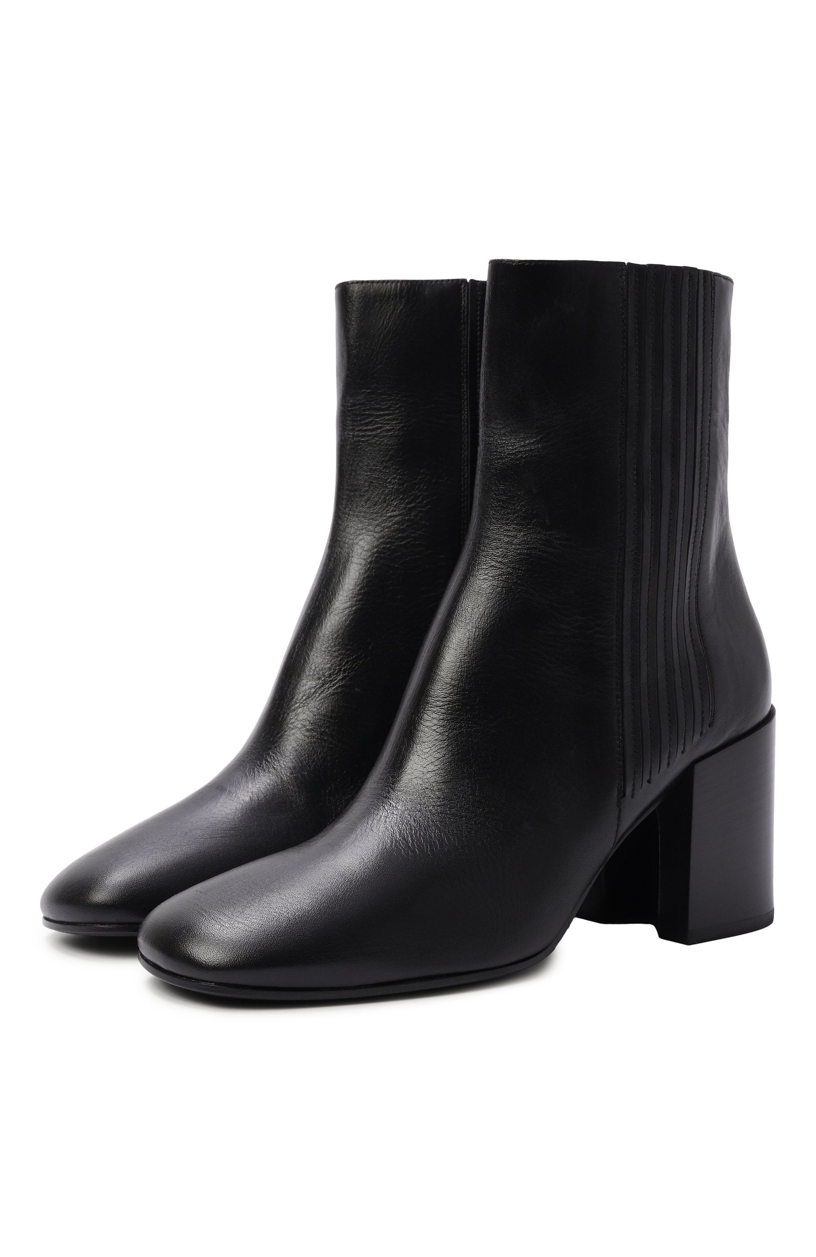 Кожаные ботильоны DRIES VAN NOTEN, арт. 262-131713/0103, фото 1