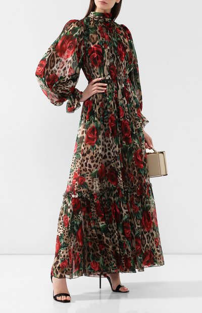 Шелковый комбинезон DOLCE & GABBANA, арт. F6D1ET/HS1Z0, фото 2