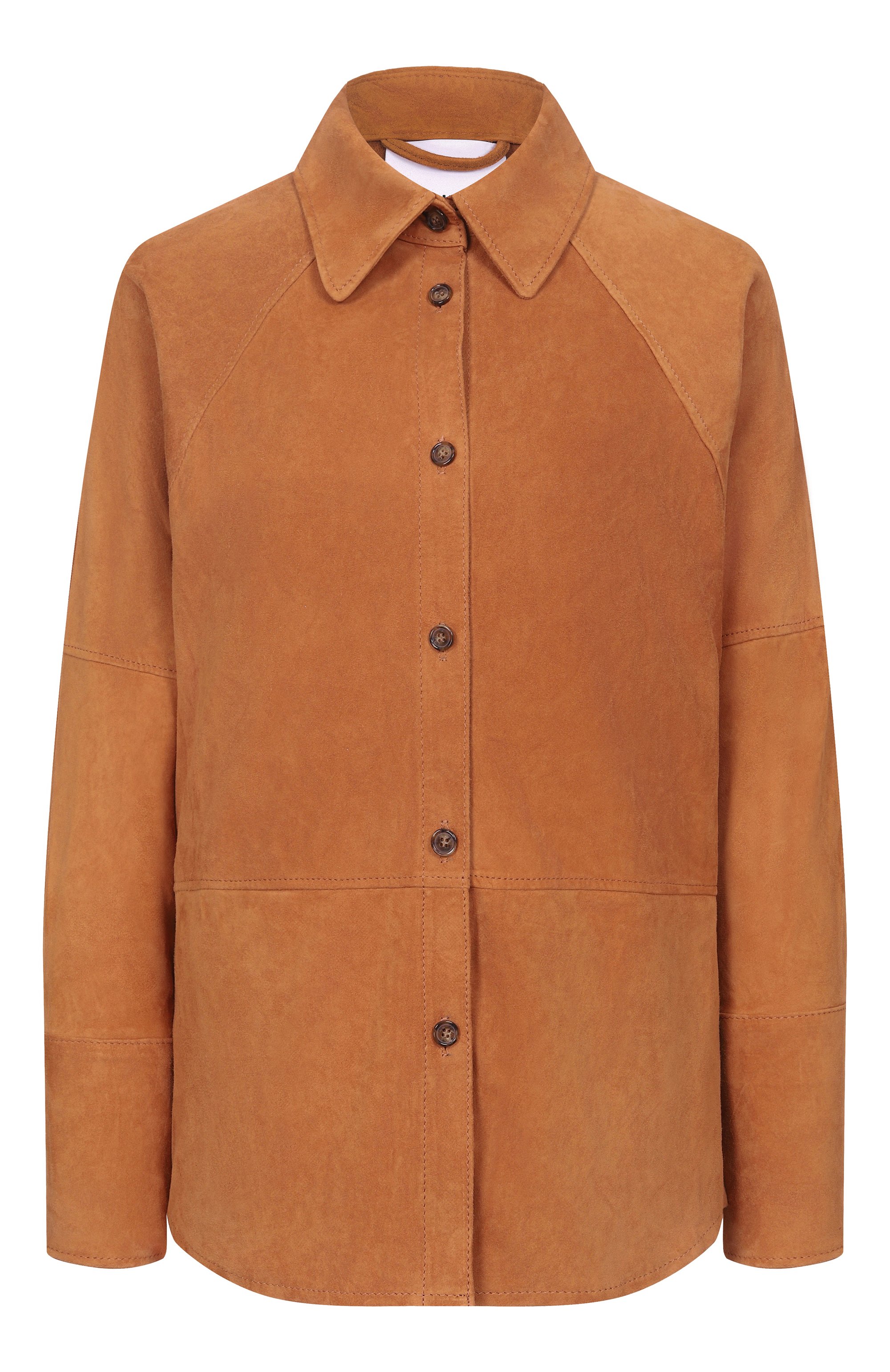 Замшевая рубашка ERIKA CAVALLINI, арт. P6SW02, фото 1